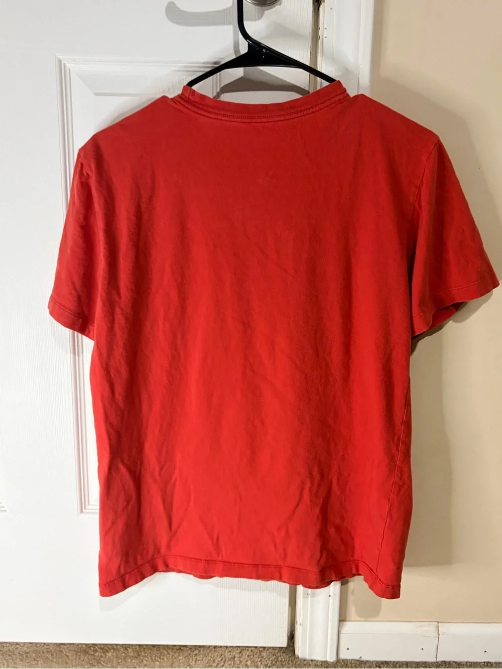 The North Face orange Logo Tee